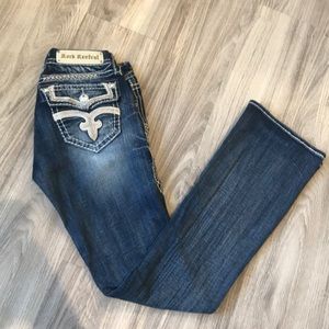 Boot cut Rock revival jeans: EUC